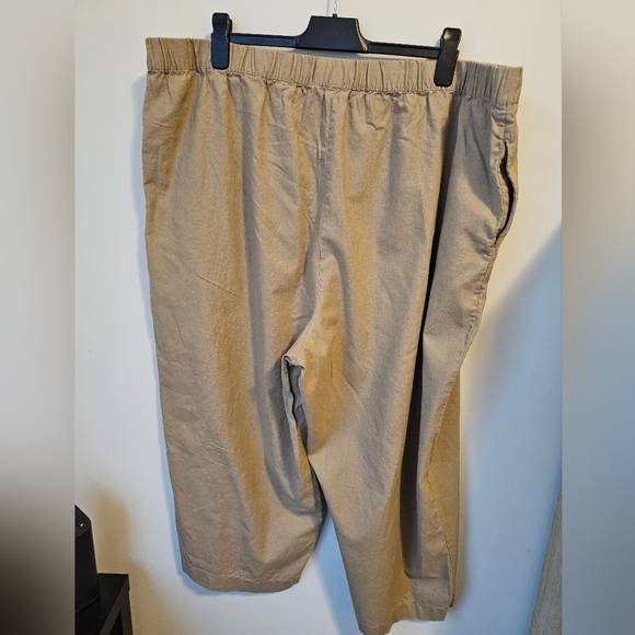 Joe Fresh Wide Leg Capri pants, 3X - Picture 2 of 3